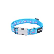 Dog collar Red Dingo Flamingo 20-32 cm Turquoise