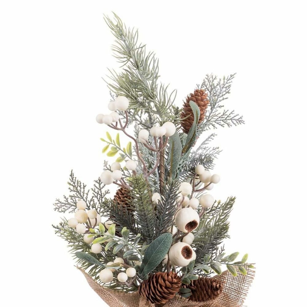 Décorations de Noël Multicouleur Naturel Plastique Ananas 50 cm