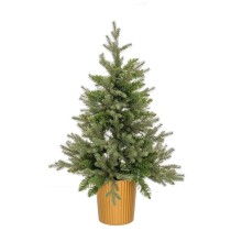 Sapin de Noël Vert Doré Polyéthylène 58 x 58 x 90 cm