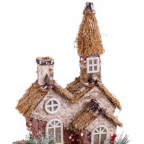 Christmas bauble Multicolour Natural Polyfoam House 20 x 16 x 28,5 cm