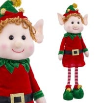 Weihnachtsschmuck Bunt Metall Foam Stoff Kind Elf 70 cm