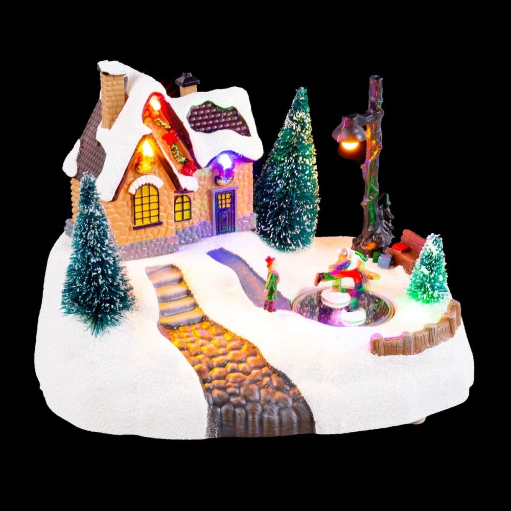 Weihnachtsschmuck Bunt Polyesterharz 20 x 14 x 15 cm