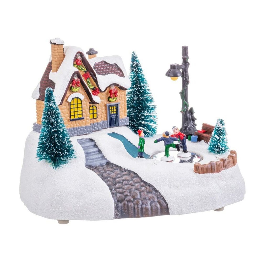 Weihnachtsschmuck Bunt Polyesterharz 20 x 14 x 15 cm