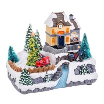 Weihnachtsschmuck Bunt Polyesterharz 20,5 x 15 x 16,3 cm