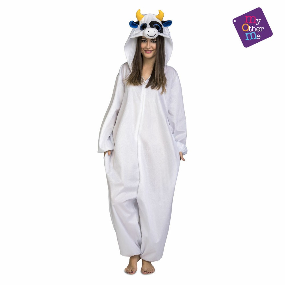 Costume for Adults My Other Me White Cow (1 Piece)