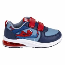 LED Trainers Spider-Man Velcro Blue