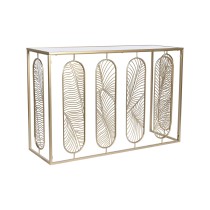 Konsole Home ESPRIT Gold Spiegel 120 x 40 x 80 cm