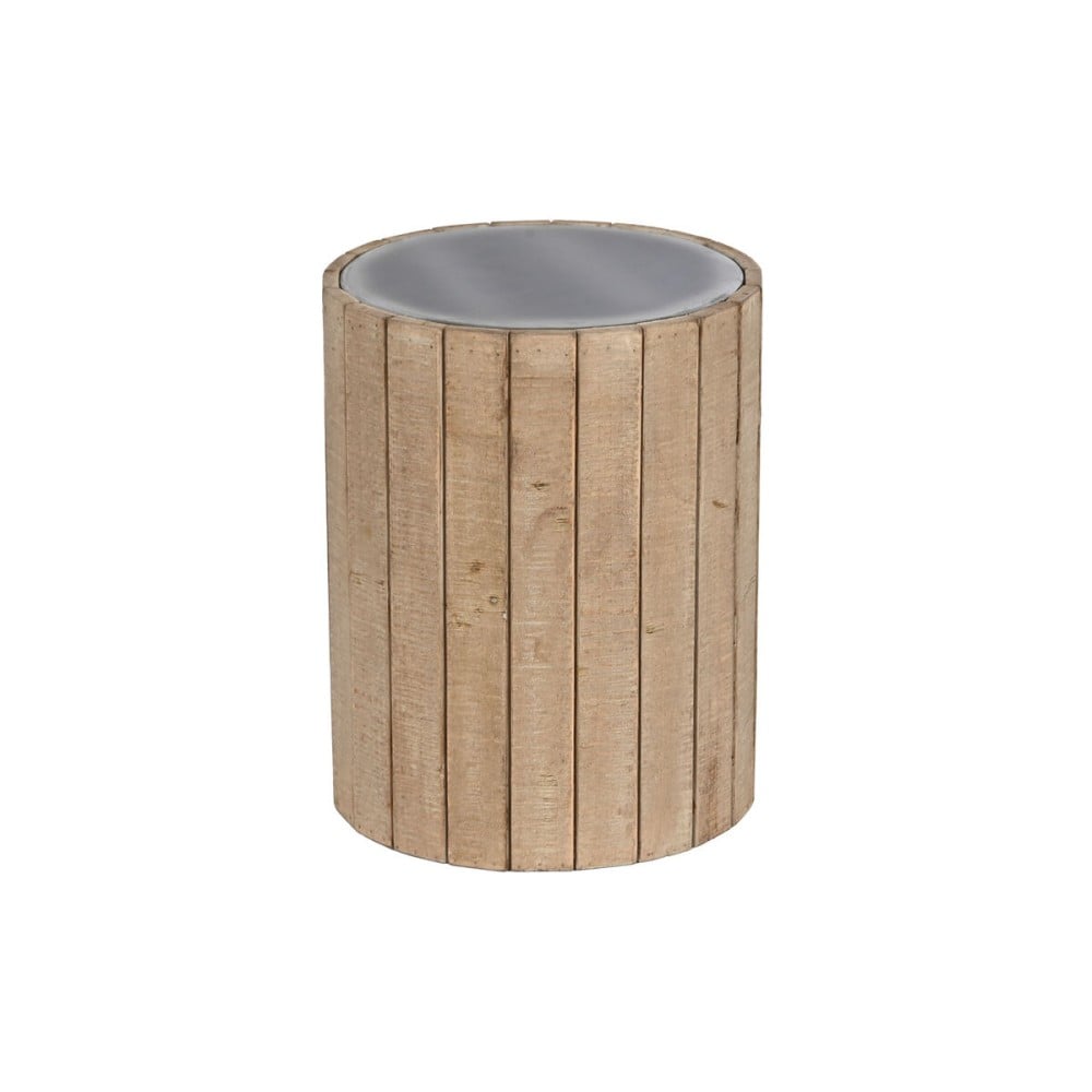 Table d'appoint Home ESPRIT Naturel Sapin Bois MDF 36 x 36 x 45 cm