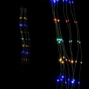 Wreath of LED Lights Multicolour 5 W Christmas