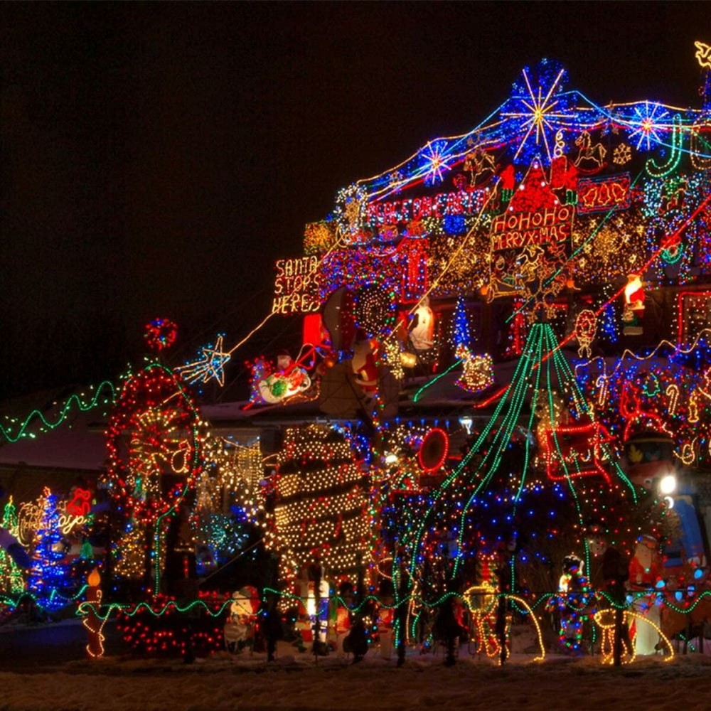 Lichtband LED Weiß Weihnachten 1,5 m