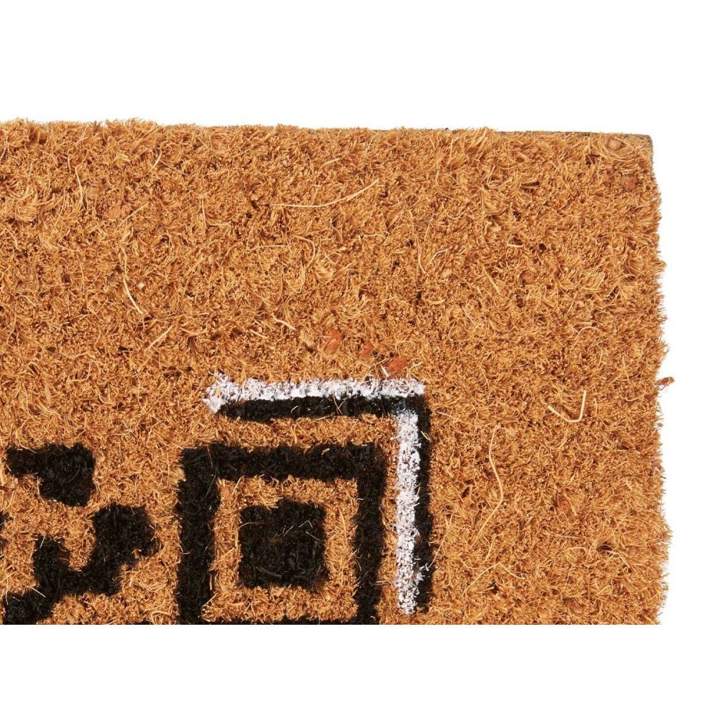 Doormat Scan Me! Natural 60 x 1 x 40 cm (12 Units)