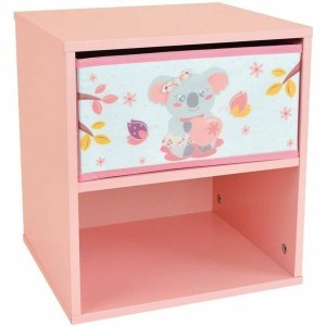 Nachttisch Fun House CALLY MIMI KOALA Rosa 36 x 33 x 30 cm