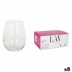 Set of glasses LAV 77821 6 Pieces (8 Units) (360 ml)