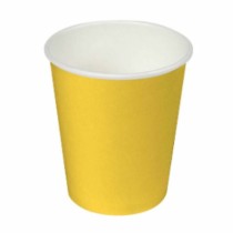 Set de Verres Algon Carton Produits à usage unique Jaune 36 Unités (24 Pièces)