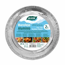 Set of trays Algon Circular Chicken 18,5 x 5 cm (24 Units)