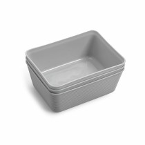 Set de basket Dem Polyvalents Plastique 16,8 x 12,4 x 6,5 cm (3 Pièces) (24 Unités)