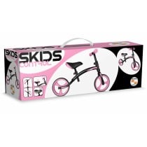 Kinderfahrrad SKIDS CONTROL   Ohne Pedale Schwarz Rosa