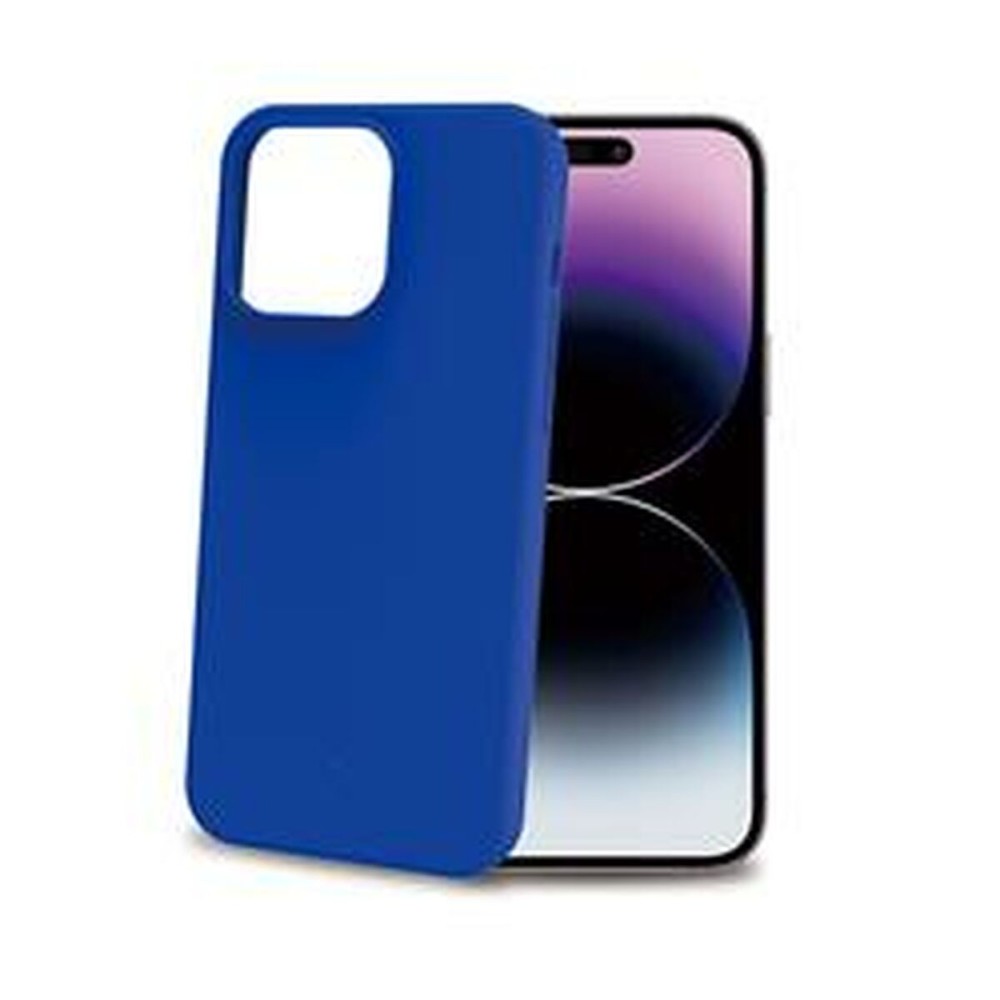 Protection pour téléphone portable iPhone 15 Pro Max Celly Bleu