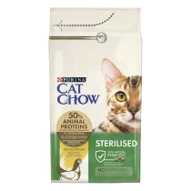 Katzenfutter Purina CAT CHOW STERILISED Erwachsener Huhn 1,5 Kg