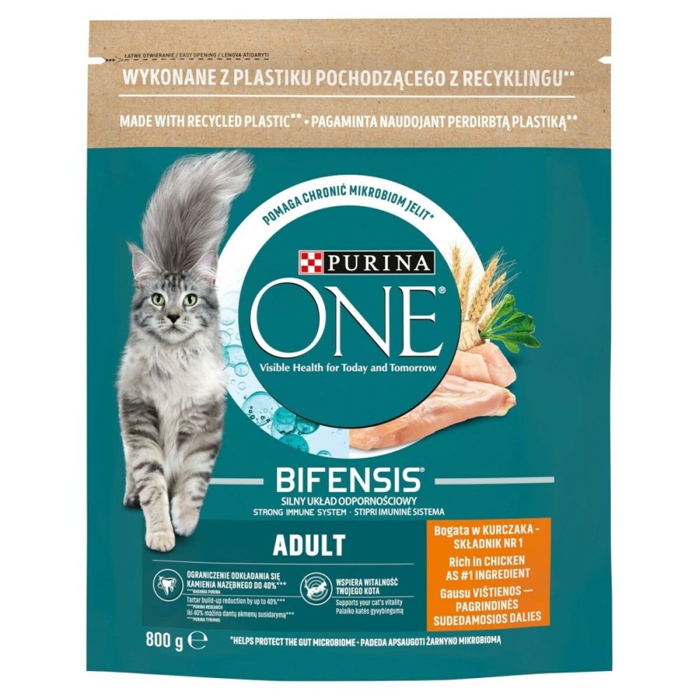 Aliments pour chat Purina                                 Adulte Poulet 800 g