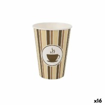 Set de Verres Algon Carton Café 40 Pièces 220 ml (16 Unités)