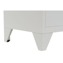 TV furniture Home ESPRIT White Metal 120 x 40 x 58 cm