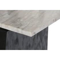 Console Home ESPRIT White Black Marble Mango wood 117 x 31 x 77 cm