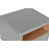 Nachttisch Home ESPRIT Blau Grau natürlich Holz MDF 48 x 40 x 55 cm