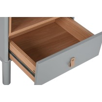 Nachttisch Home ESPRIT Blau Grau natürlich Holz MDF 48 x 40 x 55 cm