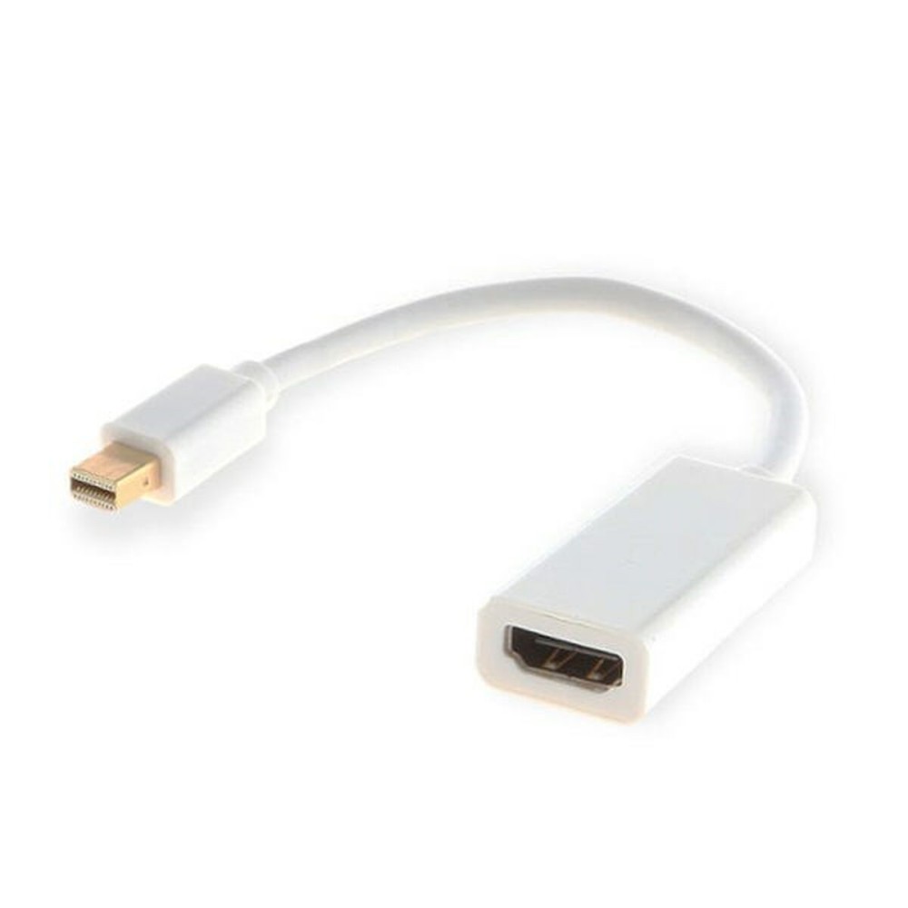 Adapter Mini DisplayPort auf HDMI Savio CL-57 Weiß 20 cm