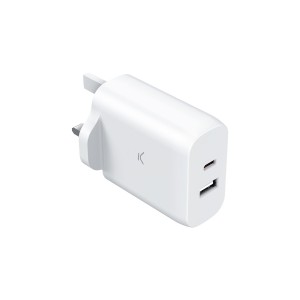 Chargeur mural KSIX GaN Blanc 45 W