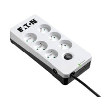 Power Socket - 6 Sockets with Switch Eaton PB6F White (1,5 m)