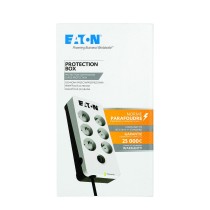 Power Socket - 6 Sockets with Switch Eaton PB6F White (1,5 m)