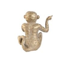 Decorative Figure Home ESPRIT Golden Monkey Tropical 14 x 10 x 14 cm (3 Units)