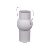 Vase Grey Steel 22 x 32 x 14 cm (6 Units)