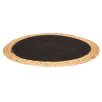 Table Mat Kinvara TS23885-B Black Cotton Marine algae 35 x 0,6 x 35 cm (24 Units)