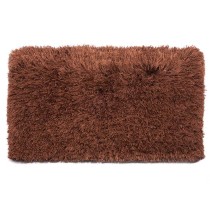 Tapis Marron Coton Polyester 50 x 2 x 80 cm (6 Unités)