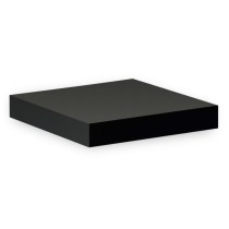 Shelve Confortime Black MDF Wood 23,5 x 23,5 x 3,8 cm (6 Units)