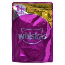 Katzenfutter Whiskas Jelly Huhn Truthahn Ente Vögel 80 x 85 g