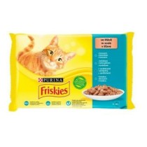 Cat food Purina Mix Salmon Tuna Cod 4 x 85 g