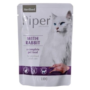 Aliments pour chat Dolina Noteci Piper Sterilised Lapin 100 g 100 L