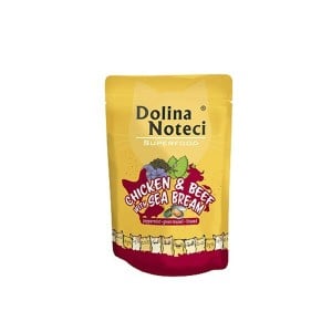 Katzenfutter Dolina Noteci Superfood Huhn Rindfleisch 85 g