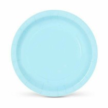 Plate set Algon Disposable Cardboard Blue 10 Pieces 20 cm (36 Units)