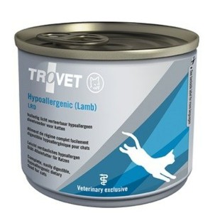 Aliments pour chat Trovet Hypoallergenic LRD Agneau 200 g