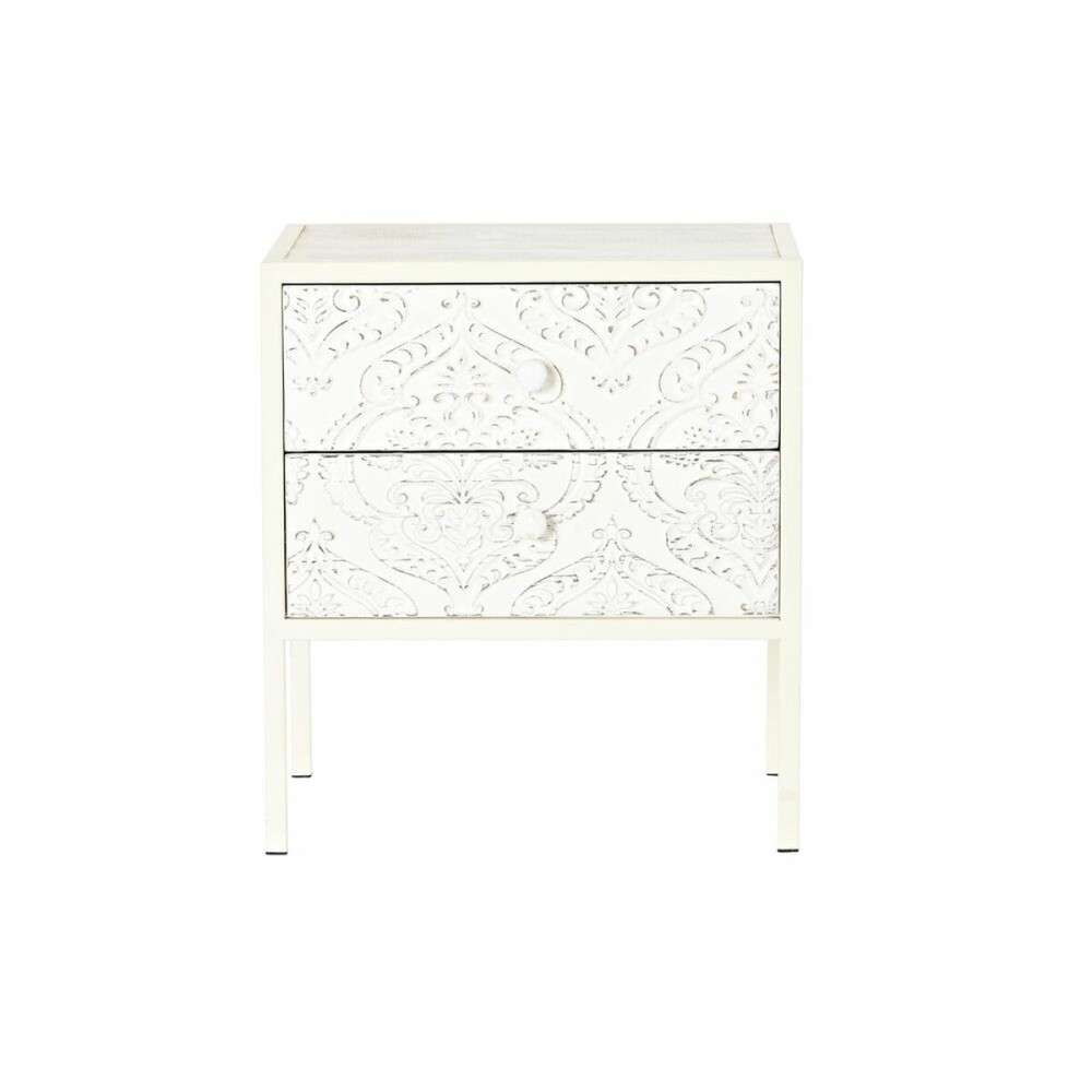 Table de Nuit DKD Home Decor ABETO Plastique (Reconditionné B)