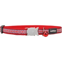 Hundehalsband Red Dingo STYLE UNION JACK FLAG 31-47 cm