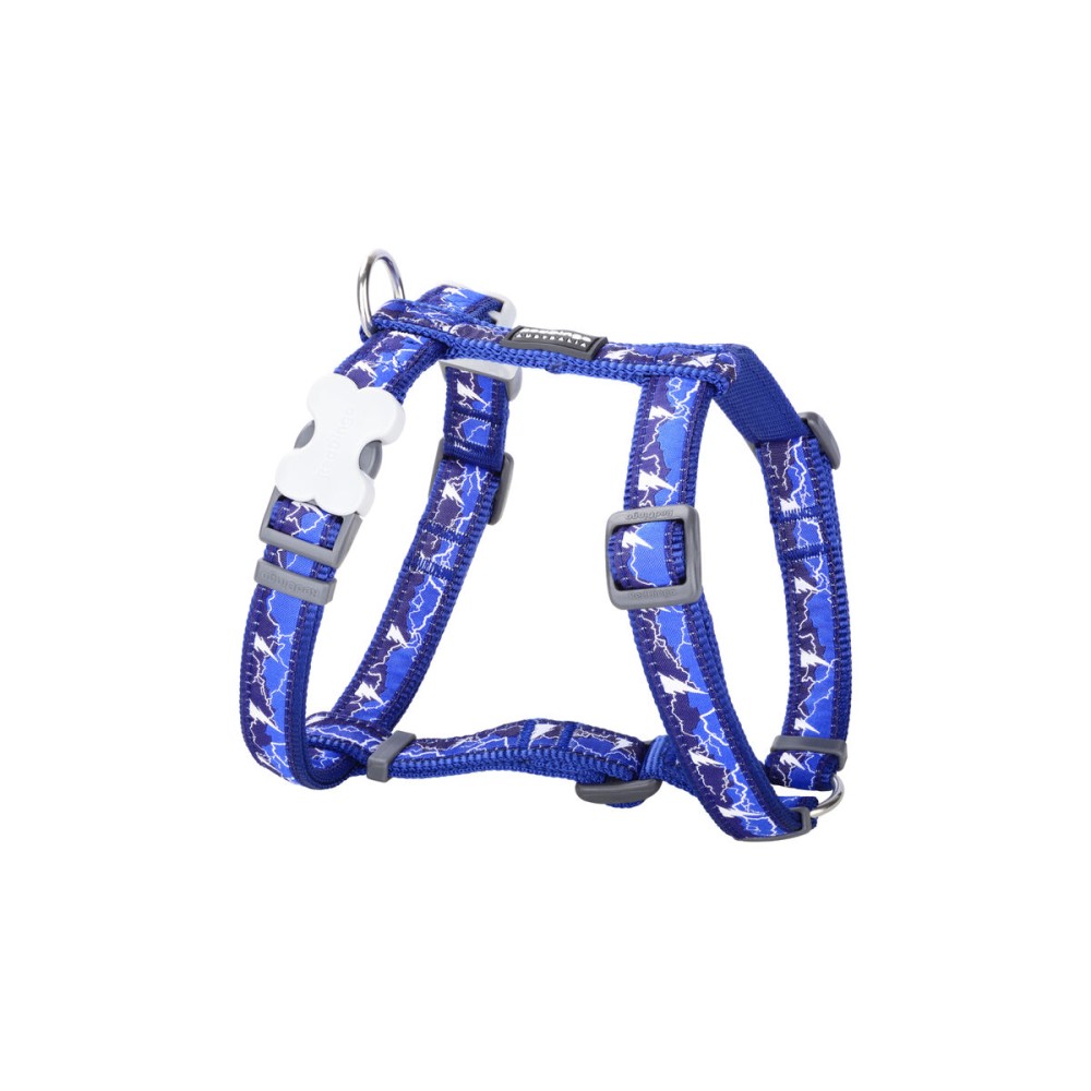 Hundegeschirr Red Dingo STYLE LIGHTNING 45-66 cm Marineblau 36-59 cm