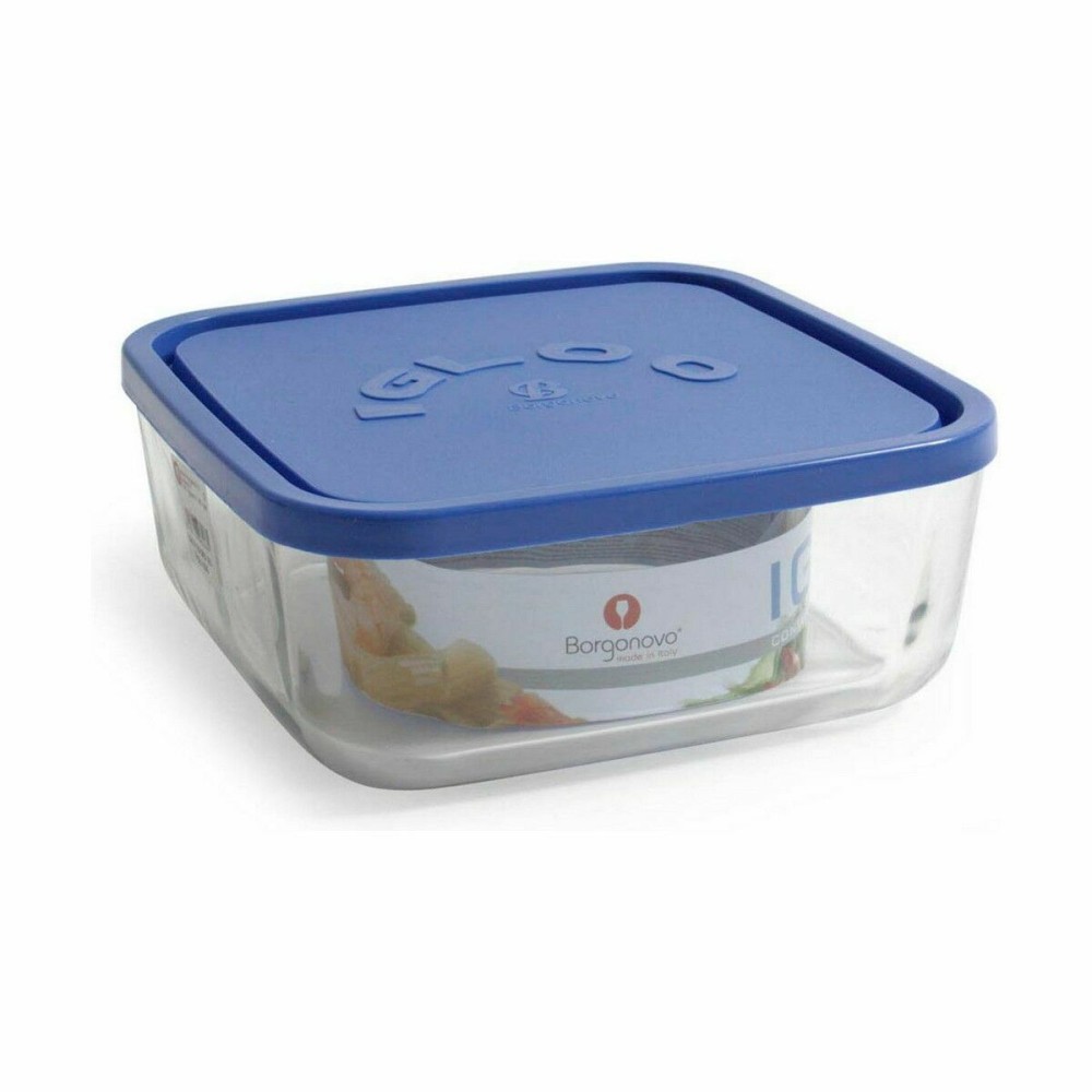 Lunchbox Borgonovo   karriert Blau 3,2 L (6 Stück)