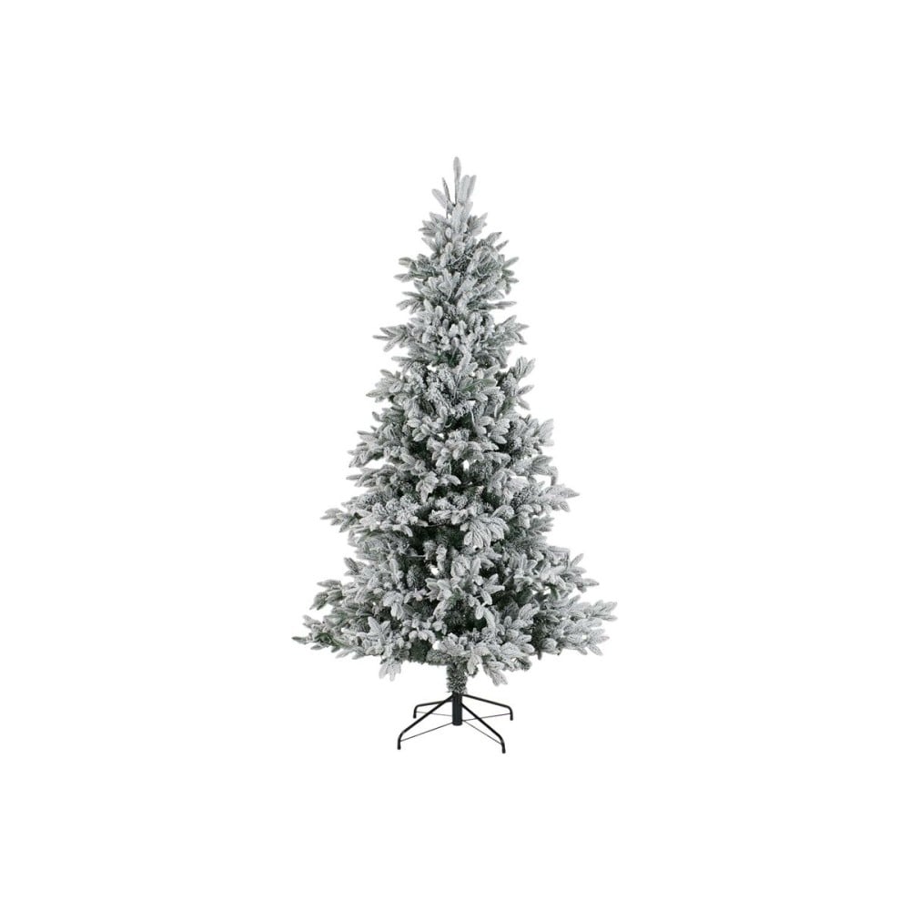 Weihnachtsbaum DKD Home Decor Weiß grün Polyäthylen Verschneit 140 x 140 x 210 cm