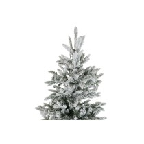 Sapin de Noël DKD Home Decor Blanc Vert Polyéthylène Enneigé 140 x 140 x 210 cm